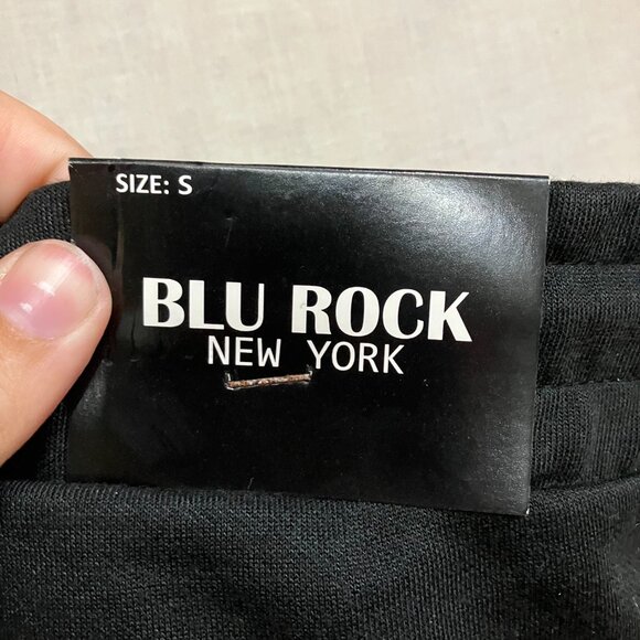 Blu Rock New York Men's Small Black Draw String Waistband Pocket Athletic Shorts - Picture 4 of 9